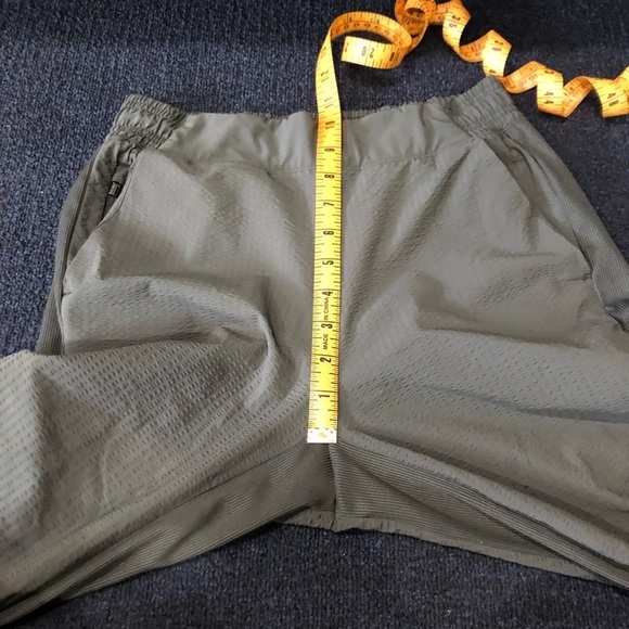 Athleta Olive Green Textured Brooklyn Joggers Size 2 - Picture 11 of 12